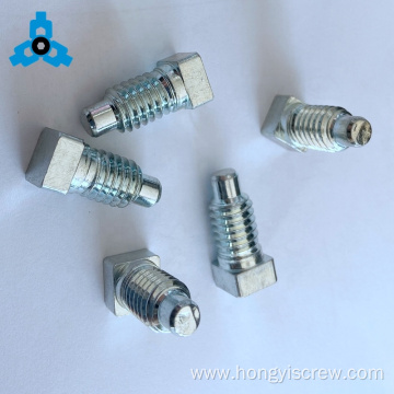 Galvanized Square Head Bolt with Short Dog Point